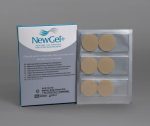 Beige Silicone Dot 6pcs/pack 2.5cm diameter