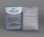 Clear Silicone Strips 3 pcs 2.5 x 7.6cm