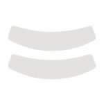 Clear Silicone Abdomen C-Section Curved 2pcs/pack 5.1 x 20.3cm