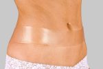 Clear Silicone Abdomen Sheet Straight 1pc/pack 5.1 x 61.0cm