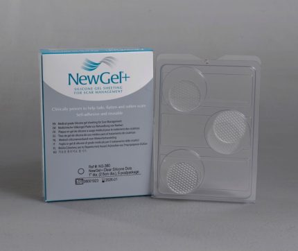 Clear Silicone Dot 6pcs/pack 2.5cm diameter